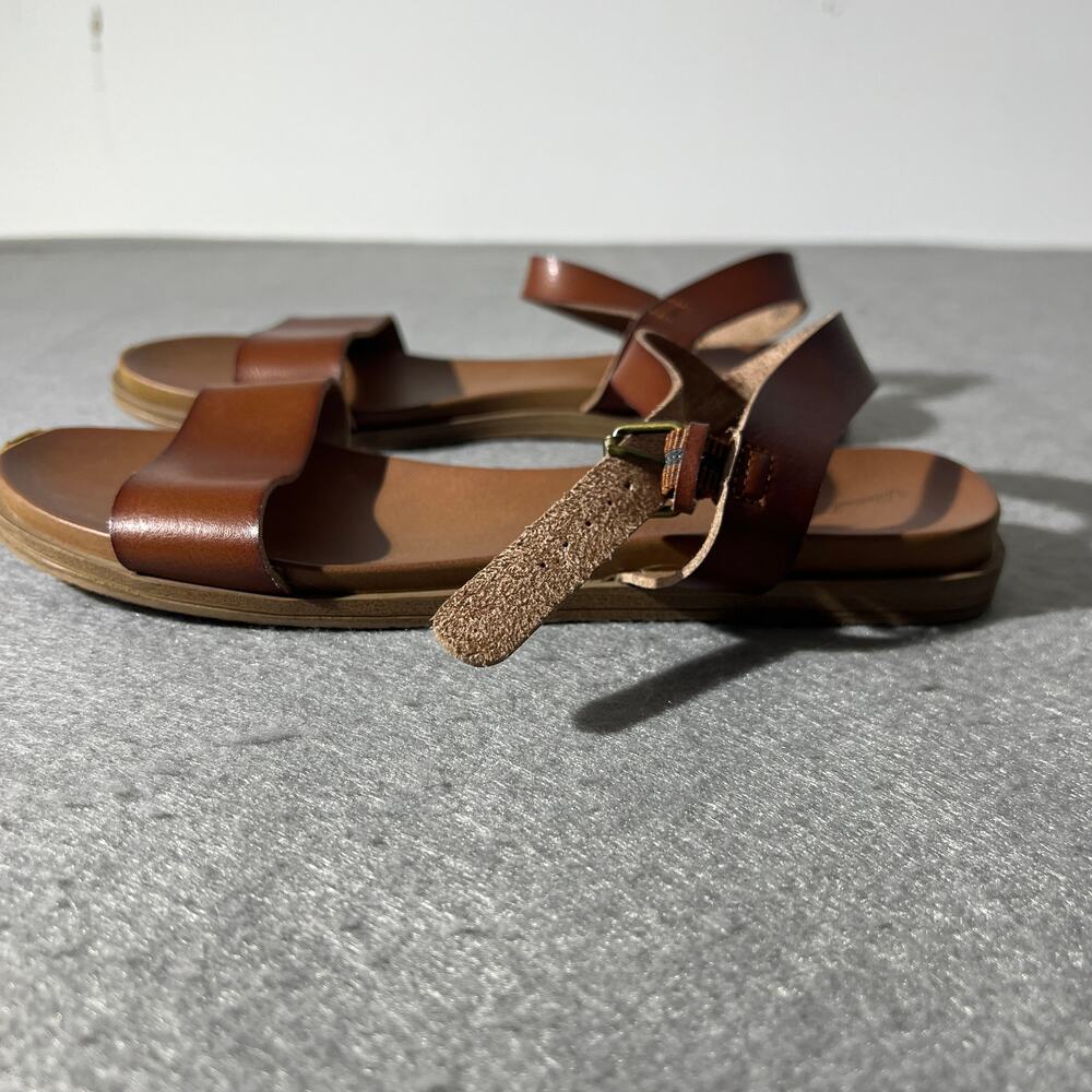 Universal Thread Brown Ankle Strap Sandals Womens 9.5 - Picture 3 of 9